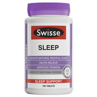 Swisse Ultiboost Sleep 100 Tablets - Viên uống hỗ trợ điều trị chứng mất ngủ & an thần