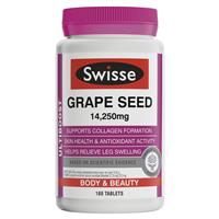 Tinh chất hạt nho Swisse Grape Seed 14,250mg 180 viên