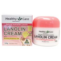 Healthy Care Lanolin Cream With Evening Primrose Oil 100g