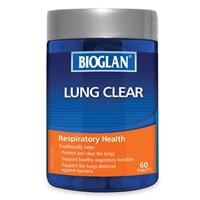 Thanh lọc phổi Bioglan Lung Clear của Úc ( 60 viên)