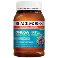 Dầu cá cao cấp Blackmores Omega Triple Concentration Fish Oil 150 Viên
