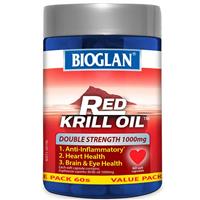 Dầu Nhuyễn Thể Liều Cao - Bioglan Red Krill Oil 1000mg 60 Viên