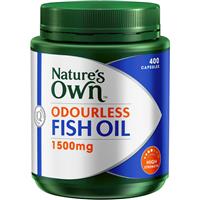 Viên dầu cá không mùi Nature's Own Odourless Fish Oil 1500 mg, 400 viên