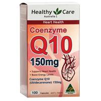 Thuốc bổ tim Healthy Care CoEnzyme Q10 150mg 100 Viên