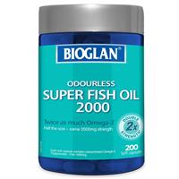 Siêu dầu cá Bioglan Super Fish Oil 2000mg 200 viên