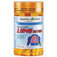Viên uống giải độc phổi Healthy Care Original Lung Detox 180 viên