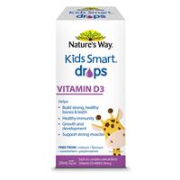 Bổ sung Vitamin D cho bé - Nature’s Way Kids Smart Drops Vitamin D3 20ml