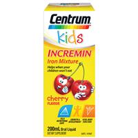 Centrum Kids Incremin 200ml – Vitamin dành cho bé biếng ăn